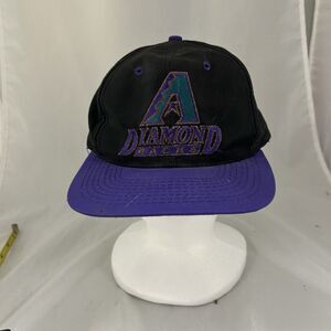 Vintage Arizona Diamondbacks Snapback Hat Logo 7 MLB